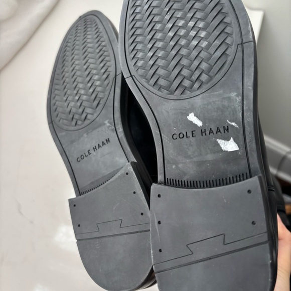 Cole Haan Women’s Chase Suede‎ Round toe Over-The-Knee Boots Black Size 6.5B - Picture 8 of 9